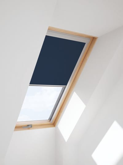 Contrio verduisterende rolgordijn voor Velux ® dakraam - GGL - MK10 Blauw (78x160)