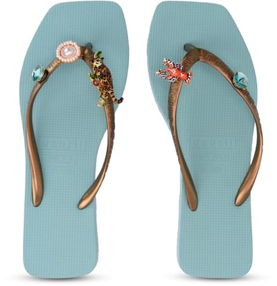Uzurii | Teenslippers | Dames | Azul | Maat 35/36