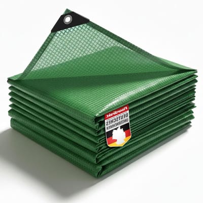 Zeil - Afdekzeil Waterdicht - Bescherming Buiten - UV Bestendig - 1.5 x 6 m - Groen