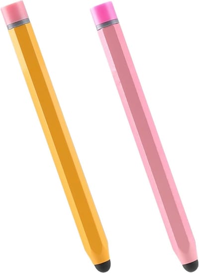 Tablets voor leren, 2 stuks, Stylus Smartwatch, Touchscreen Pen en Handwriting Pen, Geschikt voor iOS en Android, Perfect voor Tekenen en Creatieve Projecten