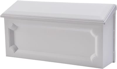 Wandbrievenbus Wit Polypropyleen Klassiek Model Geschikt voor Brieven en Tijdschriften