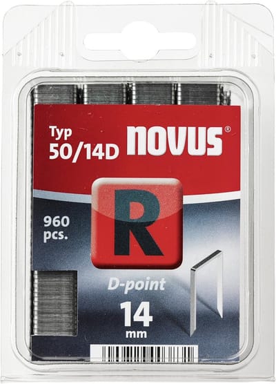 Platte D-punt Draadklemmen 14 mm - 960 Stuks voor Optimaal Bevestigen