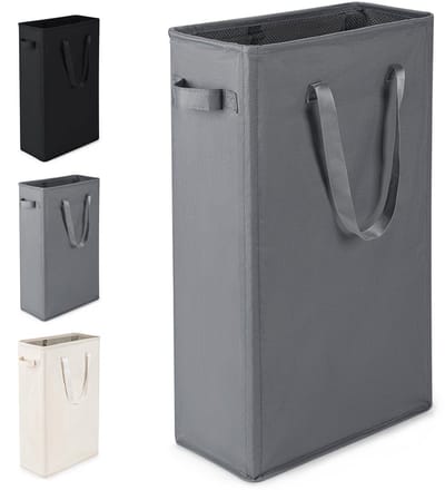 Dailygoods- Wasmand 45L - Opvouwbaar - Moderne Wasverzamelaar - Handvatten - Geschikt voor slaapkamer/badkamer - Kledingmand