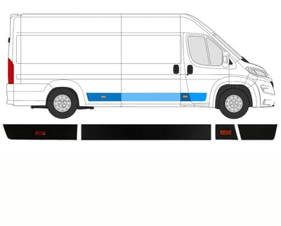 Sierlijsten set voor Opel Movano 2021-2026 / Rechts