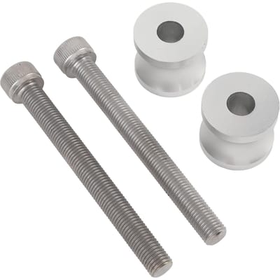 Set Motorfiets Stuurverhogers 25mm Hoogteverhoging Stuur Montage Klem Adapter voor 1200 white