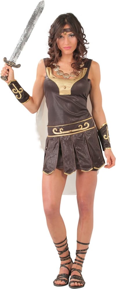 Vrouwelijke gladiator outfit - Maat L