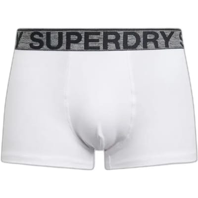 Superdry M3110475a Trunk Boxers 3 Eenheden Wit L Man
