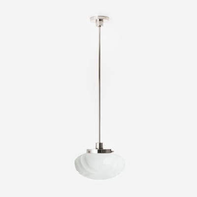 Hanglamp Nouveau Swing Coupe 20's Nikkel - Art Deco Trade