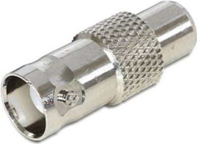 BNC (v) - Tulp RCA (v) adapter