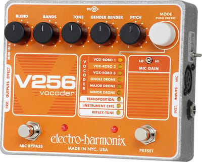 Electro Harmonix V256 Vocoder with Reflex-Tune - Effect-unit voor gitaren