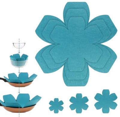 Pannenbeschermers voor keukenaccessoires - Vilt antislip stapelbescherming