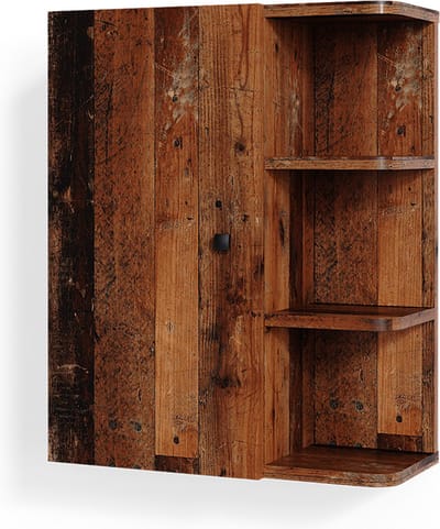 Vicco Fynn Badkamerkast – 47.2 x 59.2 cm Eiken rustiek