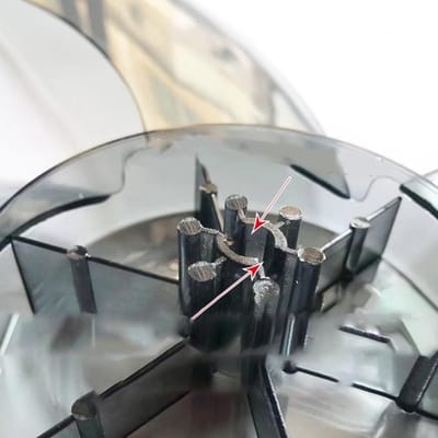 Cosensi - Dailygoody - Aluminium ventilatorblad - Vijf-blad ontwerp - Lichtgewicht - Voor 16 inch ventilator - Hoog geluid en temperatuur weerstand - Eenvoudig