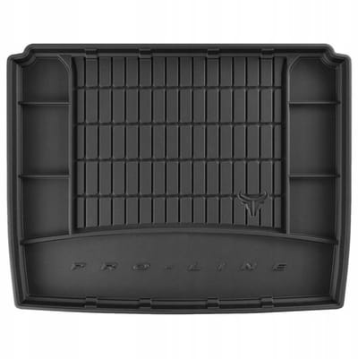 FROGUM Kofferbakmat - Rubber - Geschikt voor MERCEDES GLB X247 (vanaf 2019) - Lage laadvloer - Organizer functie - Zwart