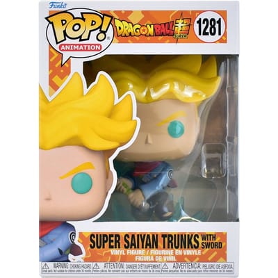 Pop Animation: Dragon Ball Super - Super Saiyan Trunks with Sword Funko Pop #1281