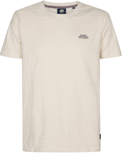 Petrol Industries - Heren Logo T-shirt Cobre - Wit - Maat L