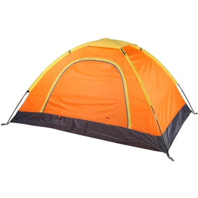Accessoire de Tente Portable Anti-Moustiques d'Extérieur pour 1 2 Personnes pour Escalade Camping Plage(Orange ) orange