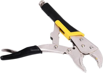 Tanggereedschap C-vormig - Multifunctionele klem - Zwaar werk uitvoeren - Ergonomische handgreep - 22 x 6 cm - Zwart