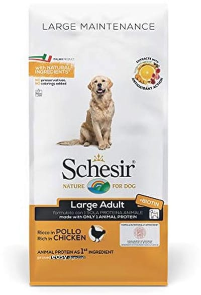 Droogvoer voor volwassen honden met kipsmaak - 12 kg grote verpakking