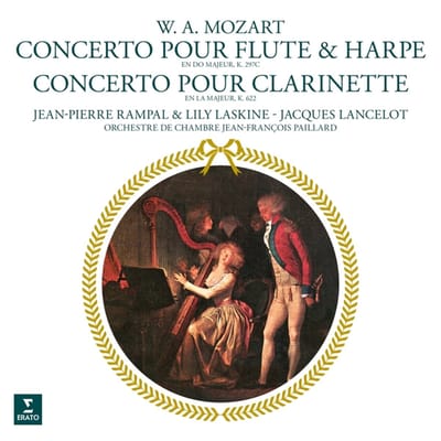 W.A. Mozart: Concerto Pour Flute & Harpe/Concerto Pour Clarinette