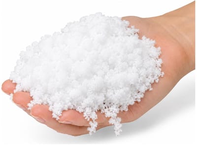 Decoris kunstsneeuw/ nepsneeuw - 6 liter - wit - sneeuw landschap versieringen