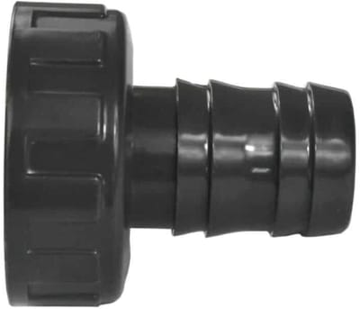 PVC Slangtule 38mm met Wartelmoer - 2 Inch Slangkoppeling