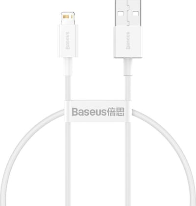 Baseus - Superior - kabel USB - Lightning 2.4A - 2 - m - Wit - (CALYS-C02)