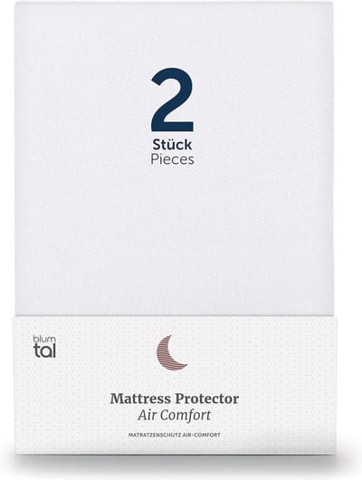 Matrasbeschermer - Molton hoeslaken - Matras Beschermen - Waterdicht Ademend - 90 x 200 cm - Wit