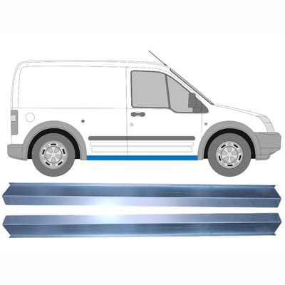 Reparatie dorpel voor Ford Transit Connect 2003-2013 / Links = Rechts / Set