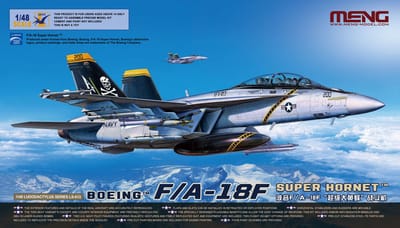 Meng Model Modelbouwpakket Vliegtuigen - MENG LS013 Boeing F/A-18F Super Hornet Plane Plastic - 1:48 - Modelbouw