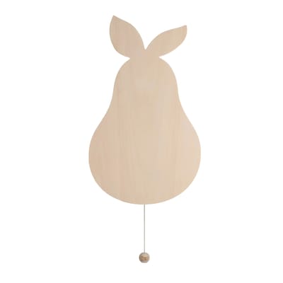 Baby's Only Houten wandlamp babykamer & kinderkamer - Peer - Bruin - FSC-keurmerk - Duurzame ledverlichting - 25.000 branduren - Eenvoudig aan de muur te bevestigen