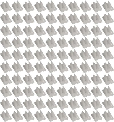 100 Stuks Neon Licht Clips voor LED Strips - Bevestigingsclips voor Thuis, Kantoor en Feestdecoratie (5-6mm)