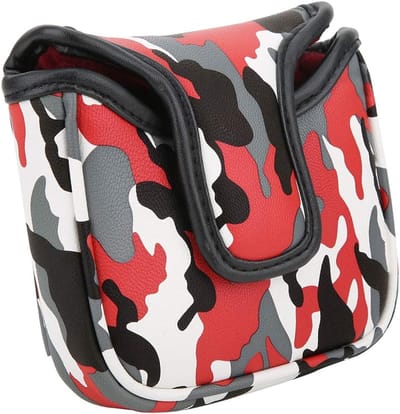 Golf Putter Cover - Hoes Golfclub - Golf Bescherming - Magnetische Sluiting - 12 x 13 cm - Camouflage
