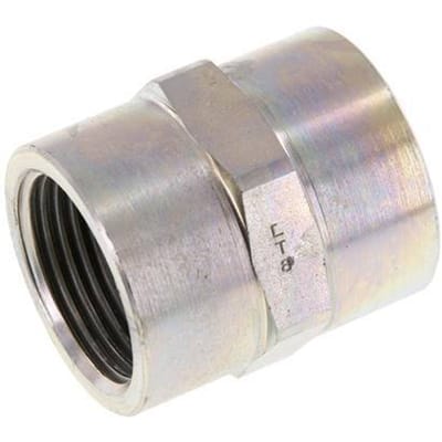 G 1'' Verzinkt Stalen Sok 160 Bar - Hydrauliek - FL2S-F-EZ-100G
