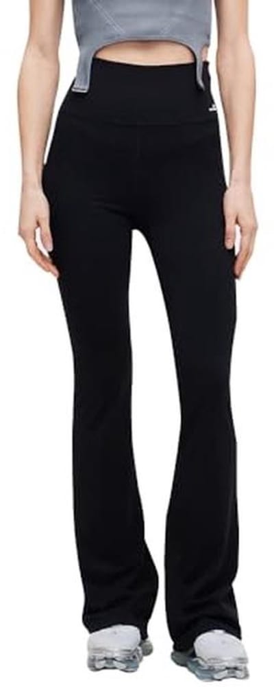 Hoge Taille Bootleg Flare Broek voor Vrouwen - Lichtgewicht Yoga Broek met Buikcontrole