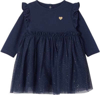 Vertbaudet Kerstjurk babymeisjes rok tule met pailletten