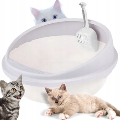 Ouyaying - Kattenbak - Open - Ergonomisch - Met Schep