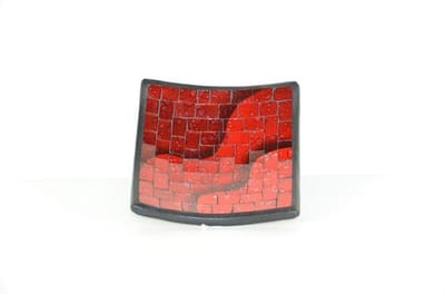 FLOZ schaaltje - schaal - hapjesschaal - bonbonschaal - kaarsenplateau - 15 x 15 cm - fair trade