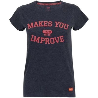 Dames-T-shirt Nox Casual Letras