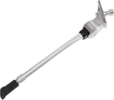 fietsstandaard - Standaard Enkel Aluminium 24-28 Inch 29mm Zilver