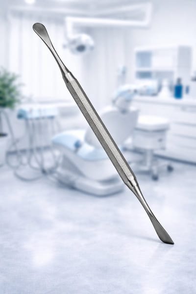 Belux Surgical Instruments Howard Periost Elevator / Raspatorium – 16 cm – Dubbelzijdig – RVS – Tandheelkundig Chirurgisch Instrument