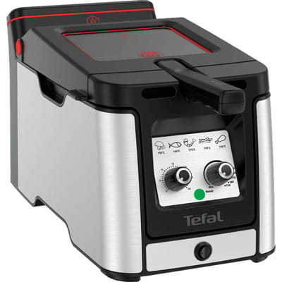 Tefal Clear Duo FR600D - Frituurpan - 3.5L - 2000W - Koude Zone - Met kijkvenster - Anti-geurfilter - RVS