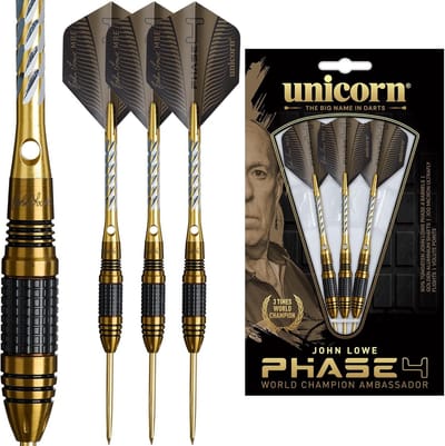 Professionele Steeltip Dartpijlen 90% Tungsten Zwart Goud Coating 25 gram