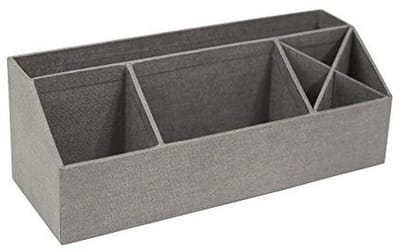Bureau-organizer met 4 vakken - Opbergsysteem voor notities, paperclips en pennen
