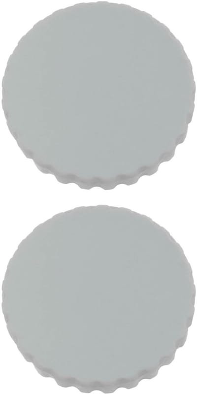 Dailygoods- Winterafdichtingsset Vorstbestendig - 2x Zwembad Winterpluggen - 2x Afdichtingen - Kunststof/Rubber - Afmetingen 9x9x1,1 cm - Zwembadplug