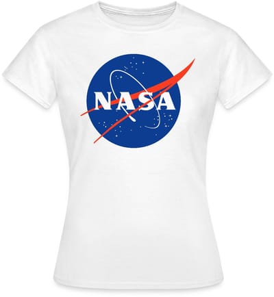 NASA klassiek logo T-Shirt Dames