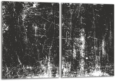 TMK ArtDeko Serie - Snijplank - 2x40x52 cm - Grijs - Gehard Glas
