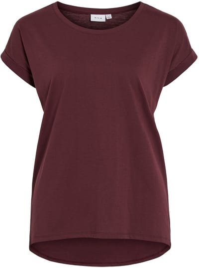 VILA T-shirt VIDREAMERS ronde hals