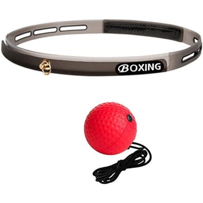 Kickboksen Reflexbal met hoofdband Vechtsnelheidstraining Stootbal Muay MMA Oefening Kind Volwassenen Thuisuitrusting