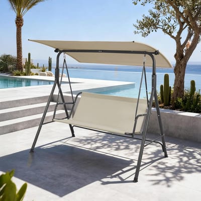 Schommelbank 3 persoons - loungeset tuinmeubels - Terrasbank